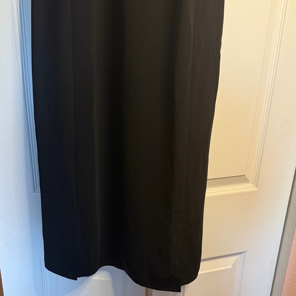 Ann Taylor High Neck Sheath Midi Dress size 0 - Picture 3 of 8
